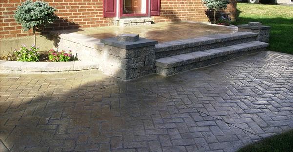 Stamped concrete project photo 4