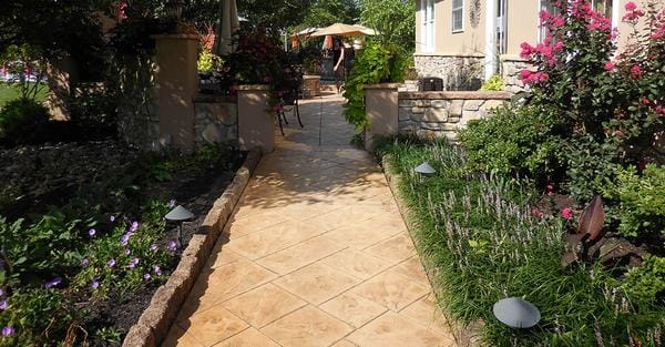 Stamped concrete project photo 1